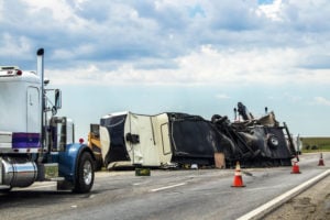 semi truck accident